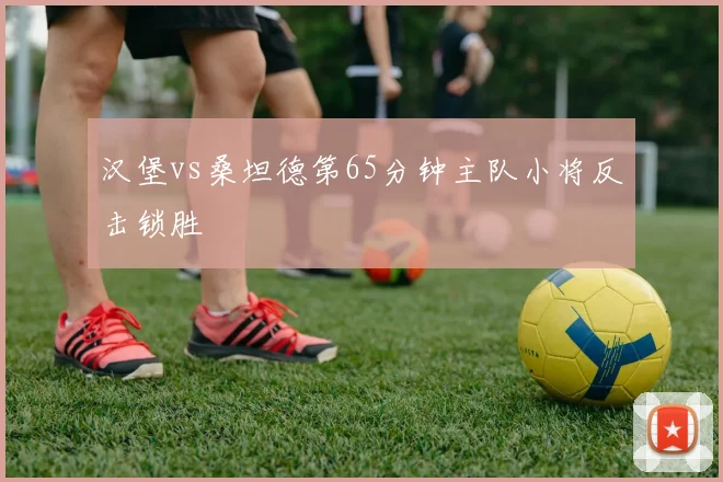 汉堡vs桑坦德第65分钟主队小将反击锁胜